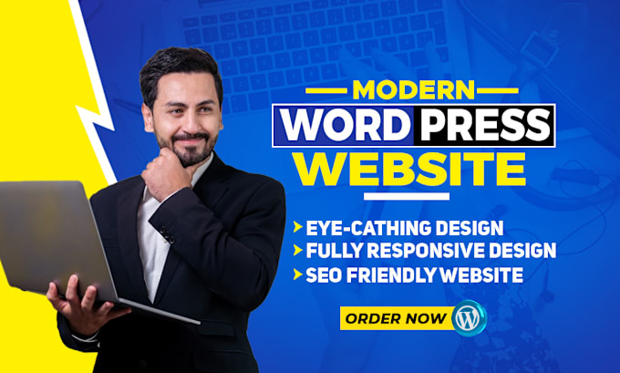 Gig Preview - Build, rebuild, redesign wordpress website or wordpress elementor website design