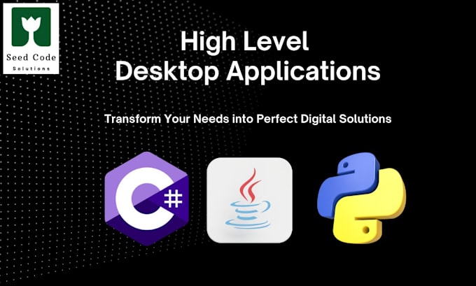 Gig Preview - Develop custom desktop applications for your business