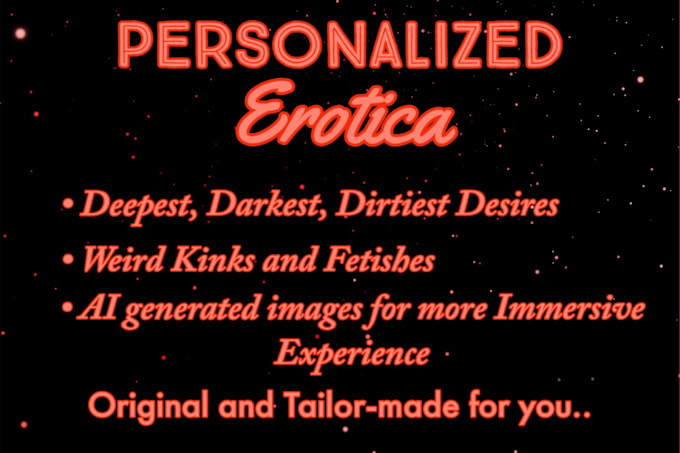 Bestseller - create personalized immersive erotica for you