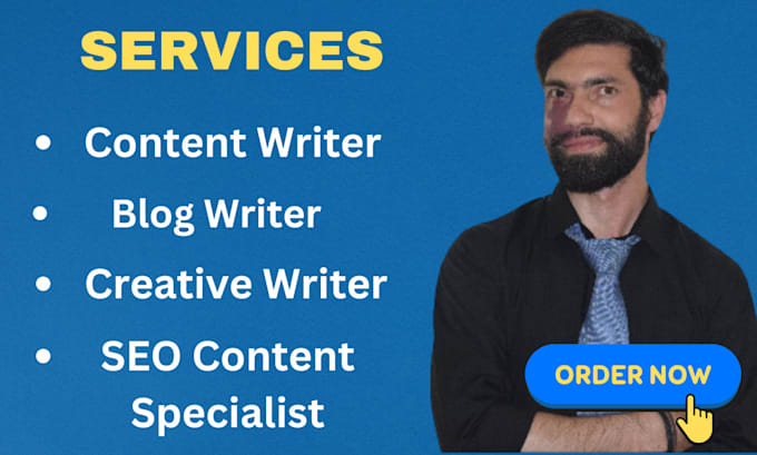 Gig Preview - Write high quality SEO article and blog writing services