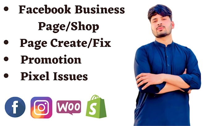 Gig Preview - Create, setup and fix facebook business page