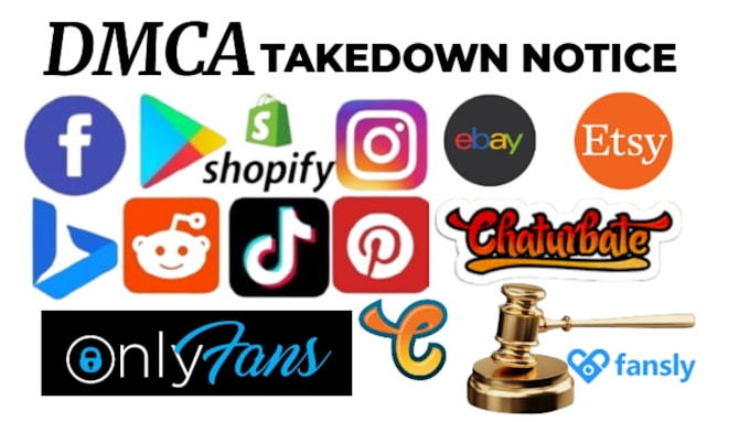 Bestseller - file dmca takedown notice remove copyright fb,yt,reddit,onlyfan,amazon,shopify