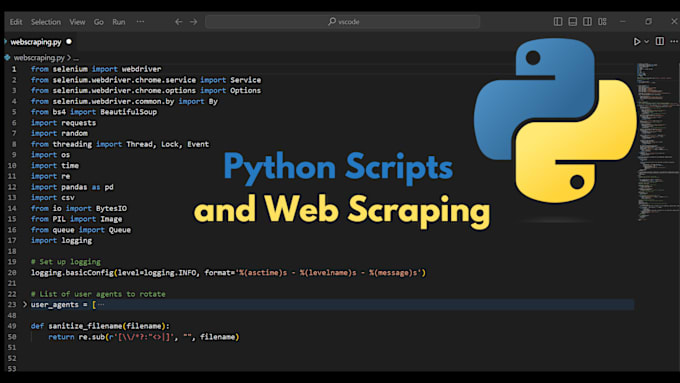 Gig Preview - Build custom web scraping scripts to extract data