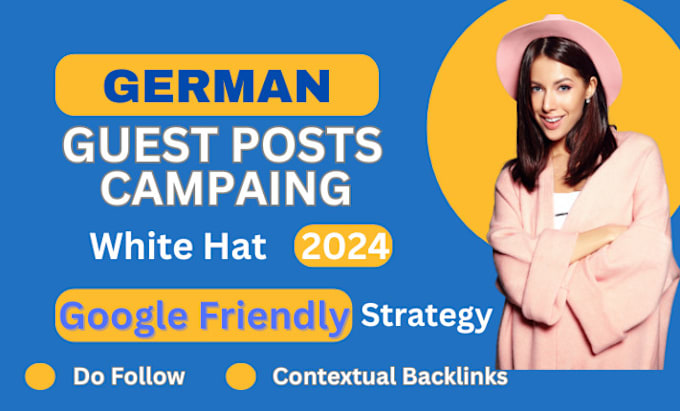 Gig Preview - Provide contextual, germen do follow backlinks with high da