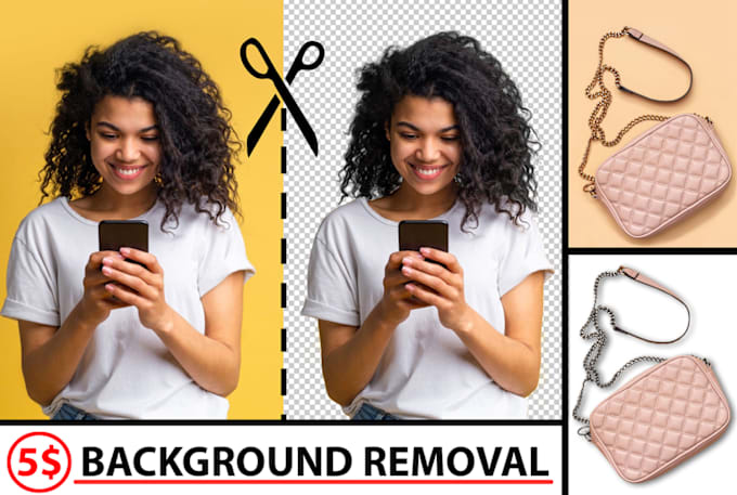 Gig Preview - Remove the background of any photos