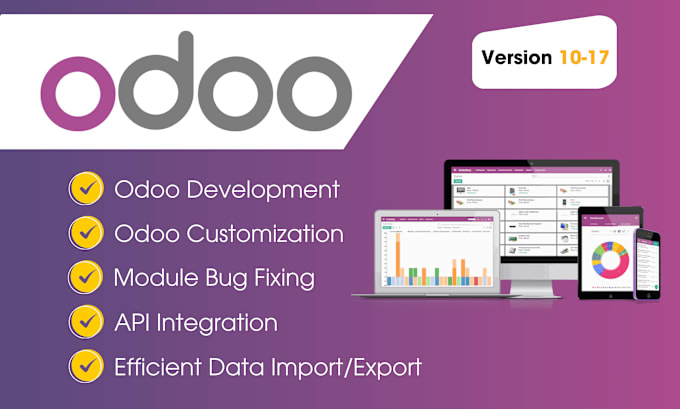 Gig Preview - Develop and customize your odoo modules