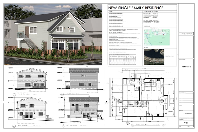 Gig Preview - Be your city permit drawings architect for house plan, deck, garage, patio, shed