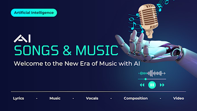 Gig Preview - Do ai song generator, ai music generator, custom ai song