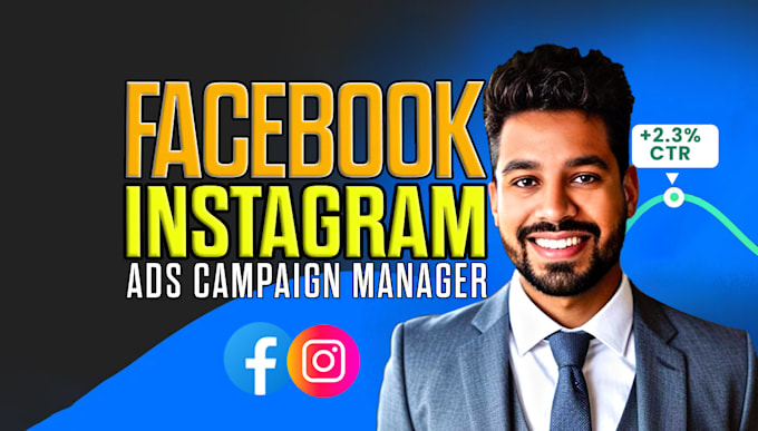 Gig Preview - Facebook instagram meta ads campaign manager, fb advertising, marketing expert