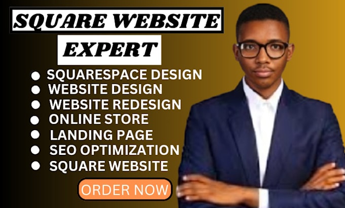 Bestseller - build square website design square online website redesign square online store