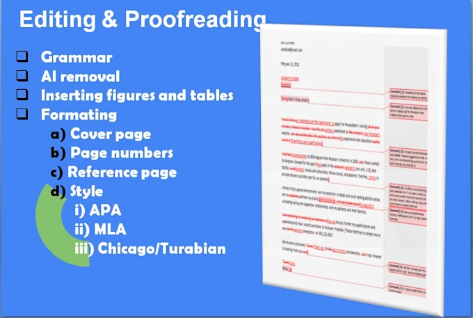 Gig Preview - Edit or proofread your document within 12 hours