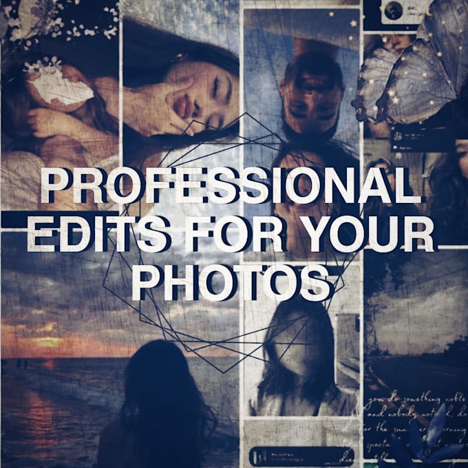 Gig Preview - Professionally edit your photos