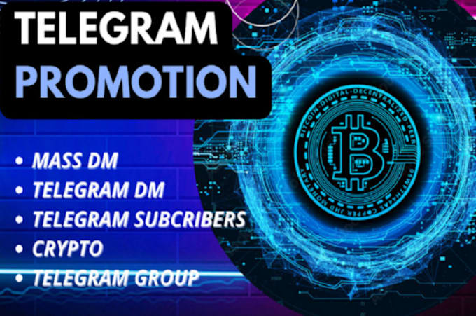 Gig Preview - Promote your cryptotelegram channel to have active crypto user,nft,telegram subs