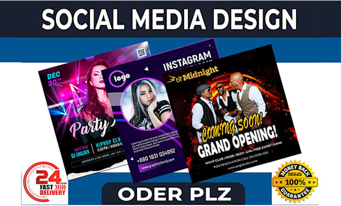 Bestseller - social media post design