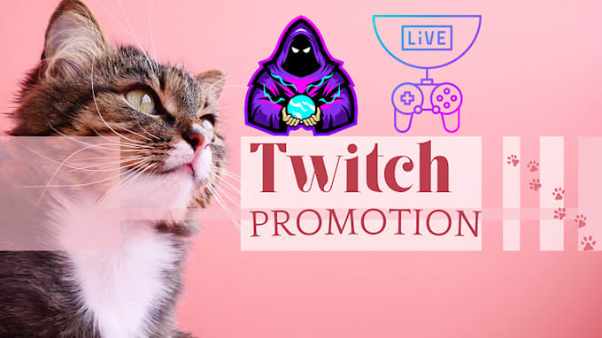 Bestseller - promote your twitch channel to get followers along with views