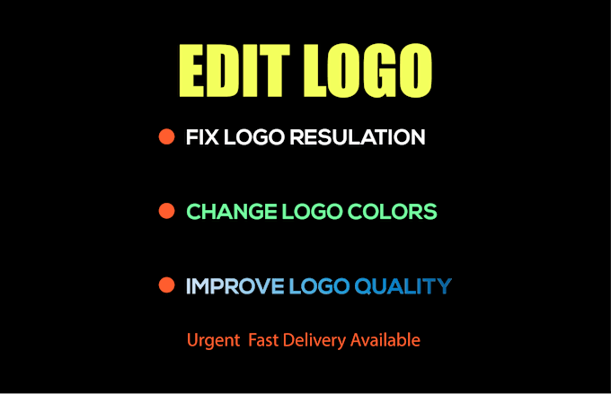 Bestseller - edit, modify or update your logo in high quality