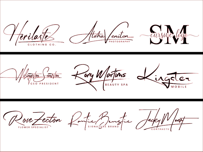 Gig Preview - Do handwritten signature text and 3d logo animation