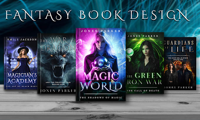 Gig Preview - Design fantasy and scifi books and ebook covers