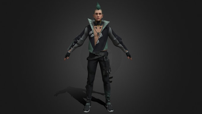 Gig Preview - Realistic 3d modular character, nsf model,3d model for website,rig in ue,animate