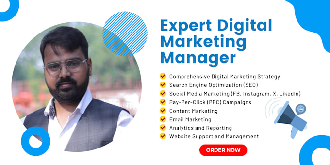 Bestseller - be your expert digital marketing manager