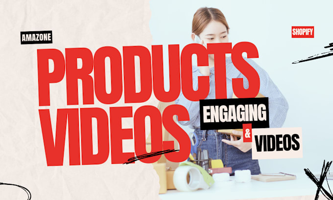 Gig Preview - Create professional ecommerce and amazon products video