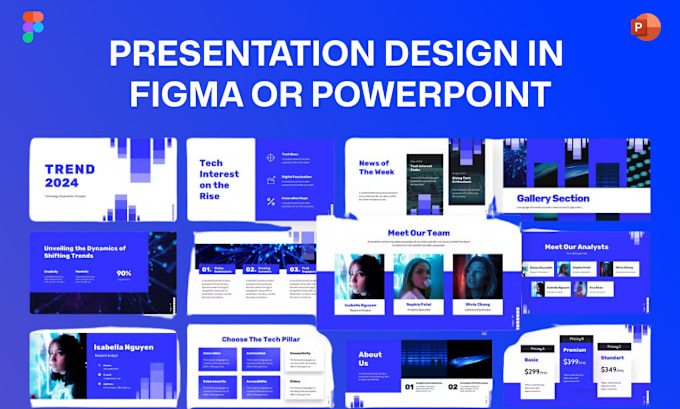 Gig Preview - Create modern business presentation design in figma or powerpoint