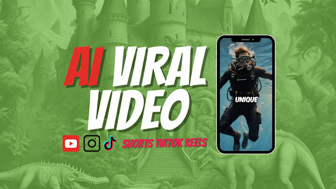 Gig Preview - Make viral ai videos for youtube, tiktok and instagram