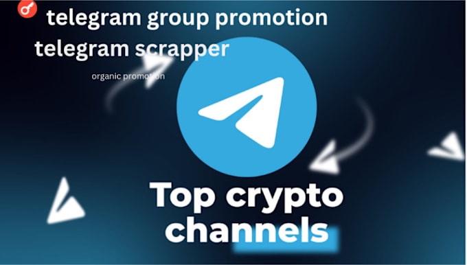 Gig Preview - Telegram group channel,active users,telegram scrapper,crypto project,solana pump