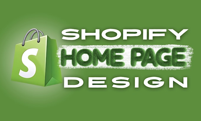 Gig Preview - Do shopify homepage design wordpress homepage business site homepage design