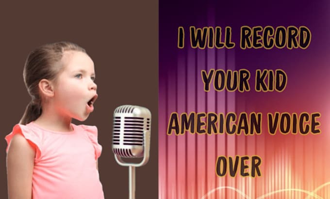 Gig Preview - Record adorable girl baby american voice over