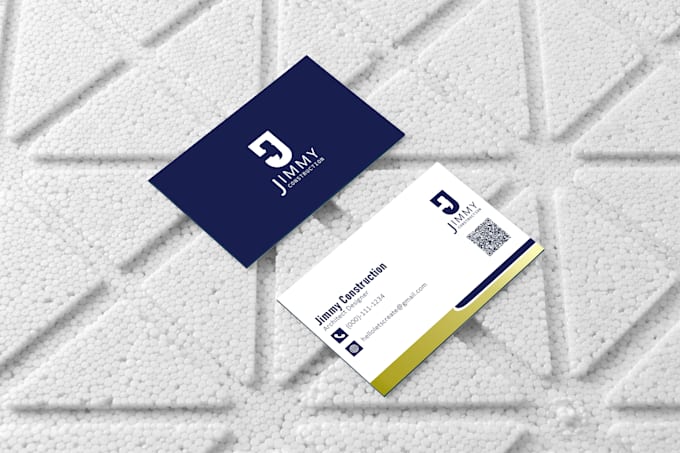 Gig Preview - Do luxury modern professional double sided business card and letterhead