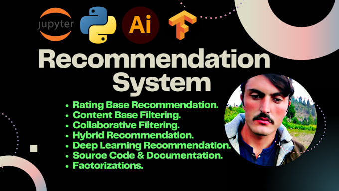 Gig Preview - Build recommendation system using machine learning python