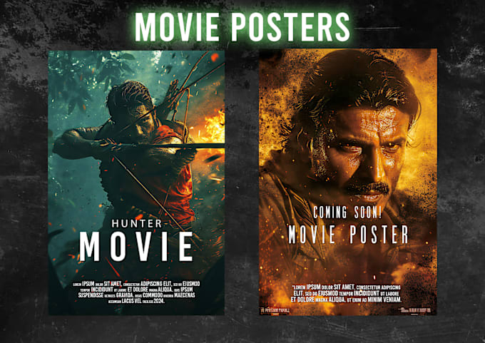 Bestseller - do digital movie, sports poster marketing flyer expert designer