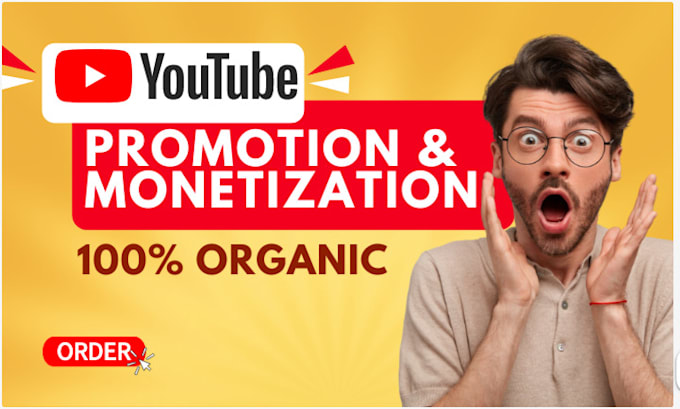 Gig Preview - Do superfast organic youtube video promotion for channel growth monetization