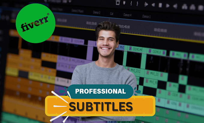 Gig Preview - Add professional synced captions and subtitles to your video