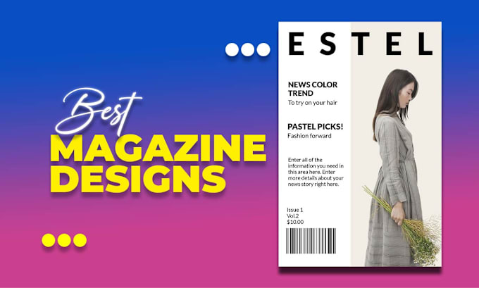 Gig Preview - Design magazine, magazine layout and magazine ad