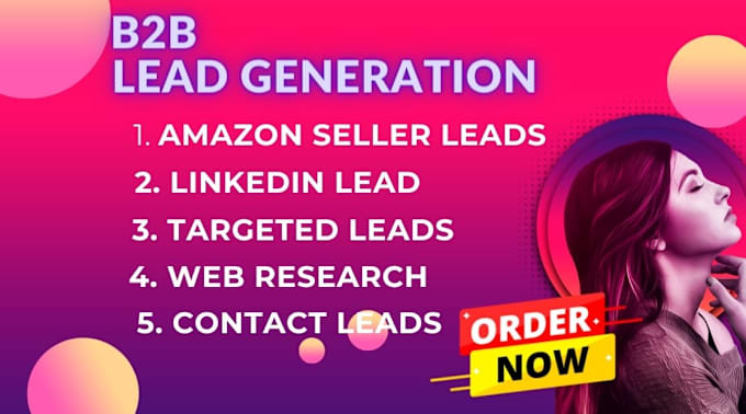 Gig Preview - Do expert lead generation for b2b high quality leads guaranteed