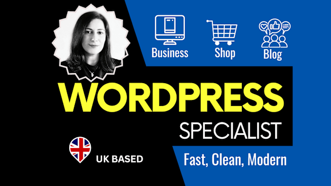 Gig Preview - Offer website development and wordpress website design