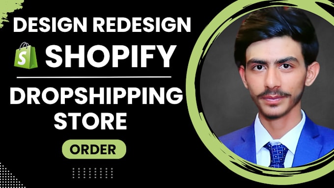 Gig Preview - Build a professional shopify drop shipping store for you