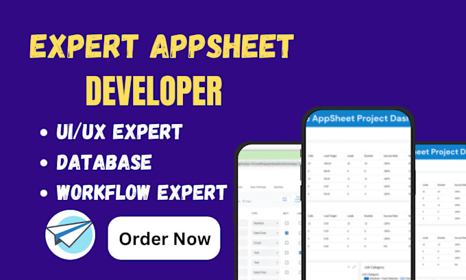 Bestseller - be your appsheet expert, appsheet developer, convert your data to appsheet app