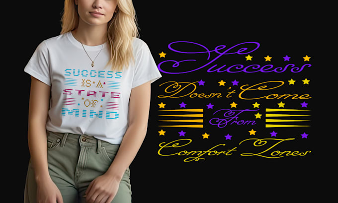 Bestseller - make unique typography t shirt design for you