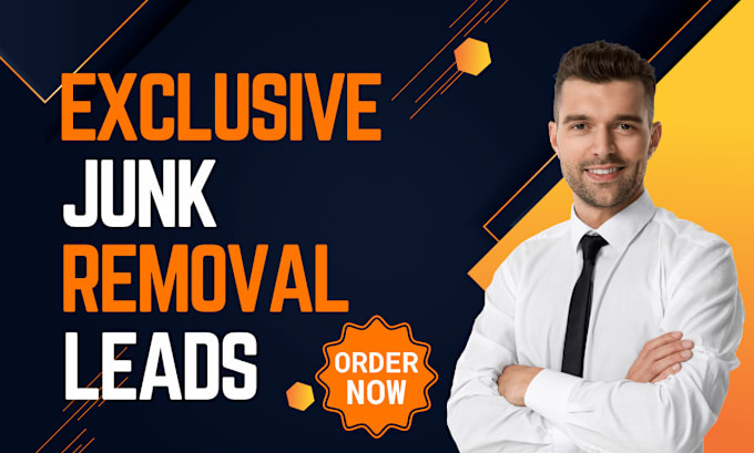 Gig Preview - Generate junk removal leads, trash removal leads via ads, junk removal website