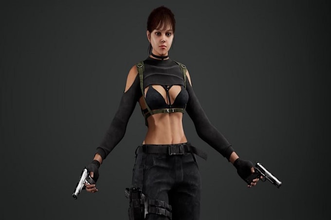 Gig Preview - 3d game character, game assets, roblox character unreal engine character unity