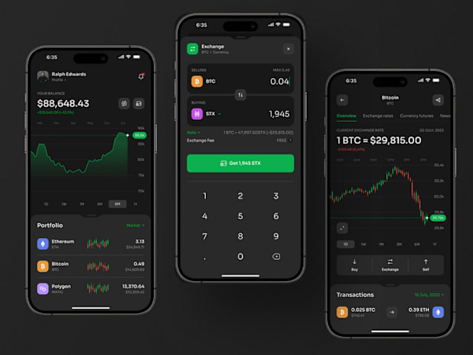 Bestseller - build crypto wallet app, blockchain app, exchange app, trading website