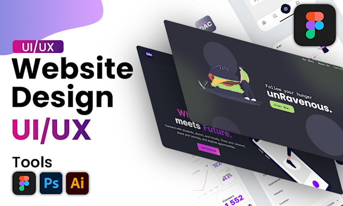 Bestseller - do website design figma, figma landing page, website ui ux