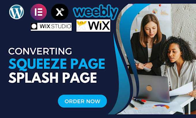 Bestseller - create converting wordpress landing page, squeeze page, sales funnel elementor