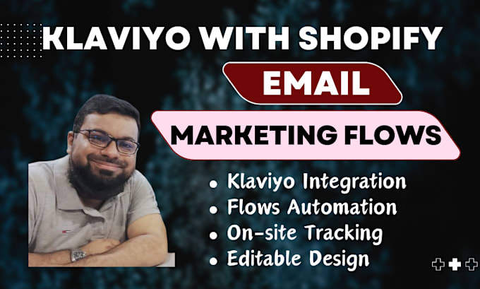 Gig Preview - Set up klaviyo and shopify email marketing flow