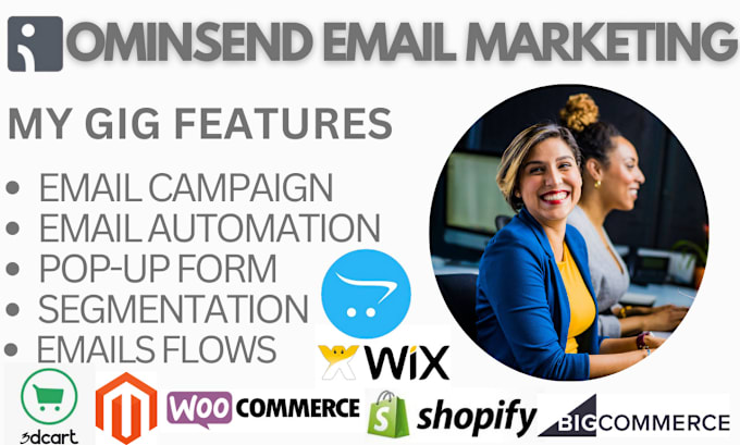 Gig Preview - Setup advanced omnisend email marketing automation for store