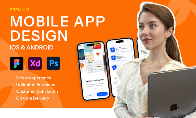 Bestseller - do UI UX design and mobile app design on figma