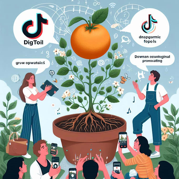 Bestseller - do organically tiktok promotion and marketing to grow organic followers